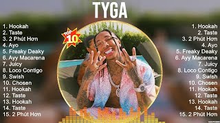 Tyga Top Hits Popular Songs Top 10 Song Collection [upl. by Adler]