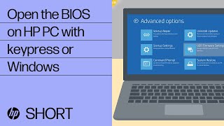 How to open the BIOS on your HP computer  HP Support [upl. by Petronia]