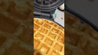 Whole wheat flour and carrot waffles waffles healthyfood [upl. by Ahsaelat737]