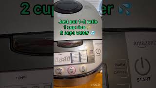 Healthy Wild Rice in Rice Cooker httpsamznto3VCirMY [upl. by Jaehne]