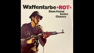 Waffenfarbe quotRotquot  Dem Feind Keine Chance  East German NVA Army Choir Propaganda Vinyl Rare [upl. by Amari]