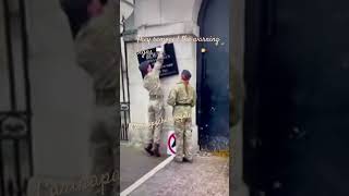 The king’s Troopers removed the warning signs royalguards ytshorts tourist trending yt [upl. by Saddler]