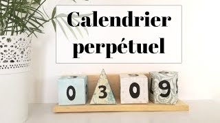 Fabriquer un calendrier perpétuel [upl. by Llyrehc]