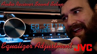 Pt 2 JVC Audio Receiver Equalizer Adjustment Feature Overview [upl. by Finny]