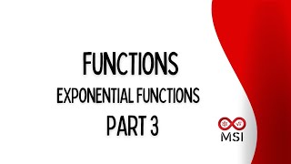 Grade 12  MATHS  Functions  Exponential Functions [upl. by Susanna]