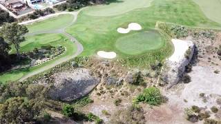 Joondalup Resort Quarry Course Western Australia  Hole 3  Fantastic Golf Hole [upl. by Dorcia]