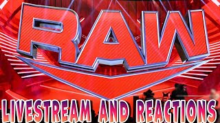 MONDAY NIGHT RAW LIVESTREAM AND REACTIONS [upl. by Heyman]