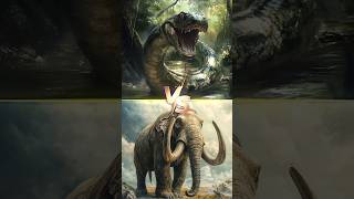 Titanoboa Vs Mammuthus Doedicurus Paraceratherium Smilodon Crocodile [upl. by Damien]