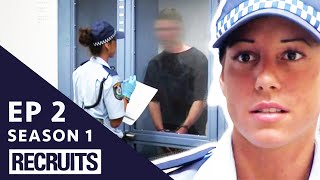 Police Officer Catches Runaway Suspect  Recruits  Season 1 Episode 2  Full Episode [upl. by Nimzzaj]