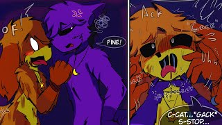 CatNap Trapped DogDay🤩  Poppy Playtime Chapter 4 Animation┃Comic dub Compilation [upl. by Ahsatniuq]