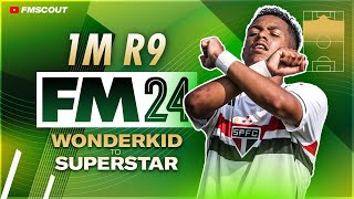 The NEXT R9 Costs ONLY 1M IN FM24  Football Manager 2024 Wonderkids to Superstar [upl. by Eelinnej]