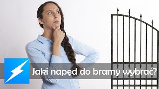 Jaki napęd do bramy wybrać Porady oraz wskazówki  Elektrobimpl [upl. by Innavoeg]