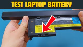 How To Test Laptop Battery With Multimeter [upl. by Ahsitahs]