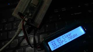 RPi Pico W Weather Station Clock using MicroPhython 5 [upl. by Sulihpoeht518]