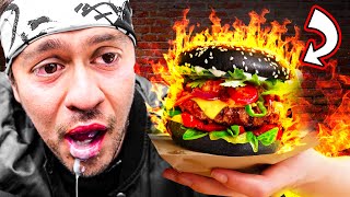 THE 5 MILLION SCOVILLE BURGER pure pain [upl. by Hehre]