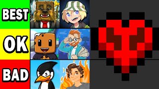 Ranking 100 Days Hardcore Minecraft Youtubers [upl. by Combe926]