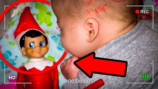 20 Times Elf on the Shelf Caught moving on Camera SLEEPING [upl. by Ruy]