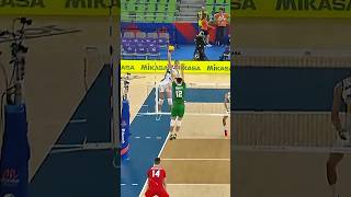 Powerful spike by Bovolenta 💪 epicvolleyball volleyballworld volleyball [upl. by Figge186]