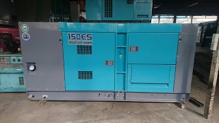 DCA150ESH  เครื่องกำเนิดไฟฟ้า 125150kva Denyo genset นำเข้าจากญี่ปุ่น by OEK [upl. by Lelia]