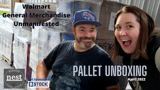 Walmart General Merchandise Liquidation Pallet Unboxing [upl. by Nylac]