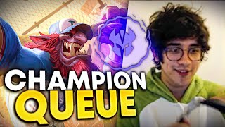 ASÍ ES LA NUEVA CHAMPION QUEUE DE NA  Josedeodo [upl. by Howzell]