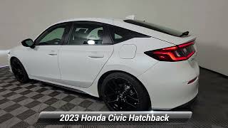 Certified 2023 Honda Civic Hatchback Sport Jersey City NJ PE009132 [upl. by Aynuat]