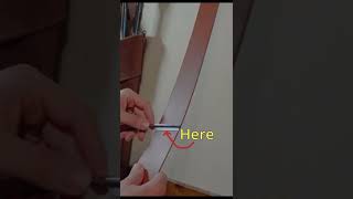 2 BEGINNER TIPS for stropping a straight razor youtubeshorts shorts knife sharpening [upl. by Eilyah]