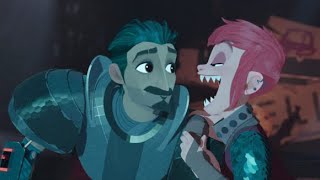 Nimona being a iconic character for 3 minutes  Nimona Netflix [upl. by Nonnad768]