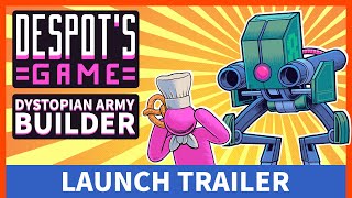 Despots Game Dystopian Army Builder  Out Now  Steam Early Access Launch Trailer [upl. by Herrle]