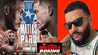 Subriel Matías Vs Liam Paro Millcity Boxing Coverage in Manati Puerto Rico 🇵🇷 ￼June 15th 🥊 [upl. by Airrat]