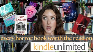 KINDLE UNLIMITED BOOK RECOMMENDATIONS 2024  i went thru 1600 ku horror books so u dont have to [upl. by Mills]