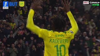 Tino Kadewere Goal  Fc Nantes vs Marseille 12 All Goals Results and Extended highlights2024 [upl. by Richmond128]