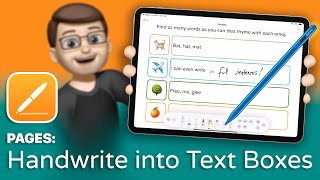 Handwriting to Text with the Scribble Tool on iPad [upl. by Aniroc875]