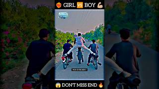 Dont estimate the power of boys 🔥💪🏼 bikergirlbikestuntmotovlog shorts livebigagency4rabetind [upl. by Frolick]