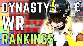 Top 24 Dynasty Wide Receiver Rankings and Tiers  2024 Dynasty Fantasy Football [upl. by Willie]