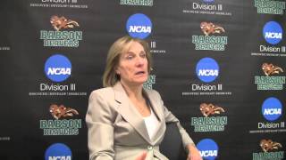 Babson Womens Basketball Head Coach Judy Blinstrub [upl. by Aihsemot]