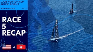 Louis Vuitton Cup Race 5 Recap [upl. by Eveiveneg]