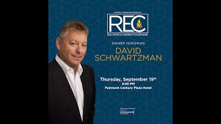 REC Honoree David Schwartzman [upl. by Niliak]