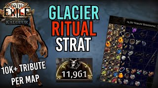 Poe 325  Glacier Ritual Currency Farm Strategy Settlers of Kalguur [upl. by Lav]