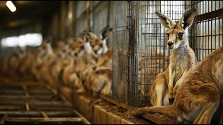 How Farmers Earn 10 Million by Raising and Harvesting Kangaroo Meat  Inside the Processing Factory [upl. by Stegman]