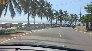 Bheemili to RK Beach  Vizag Beach Road  Vizag Roads [upl. by Agnew958]