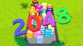 HOW TO PLAY 🕹️Inca Cubes 2048 [upl. by Joby590]