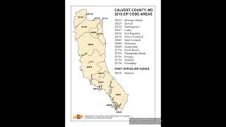 calvert county md zipcodes [upl. by Kelila272]