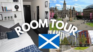 university room tour Glasgow  Student Accommodation in Glasgow Scotland [upl. by Ongineb]