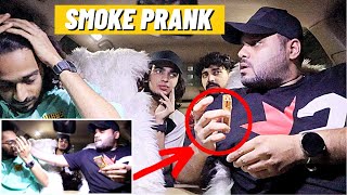 CGARETTE PRANK on my ELDER BROTHER He Slapped [upl. by Aushoj]