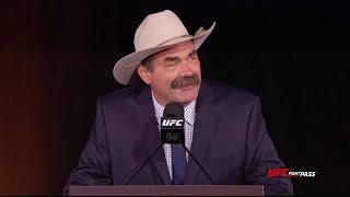 UFC Hall of Fame 2016  Don Frye Speech [upl. by Yelad646]