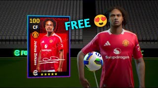 Free 😍 Joshua Zirkzee Perfectly Max Level Training Tutorial In eFootball 2025 [upl. by Alor314]