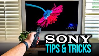 14 Sony TV Tips Tricks And Secret Menu [upl. by Voltmer]