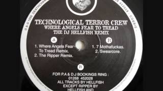 Death Chant 05  Technological Terror Crew  a2  The Ripper Hellfish remix 1996wmv [upl. by Llenrep448]