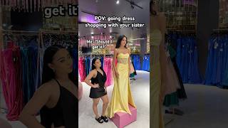 Whose sister is this 😂 promdress fashion promdressshopping formaldresses formal prom [upl. by Killam284]